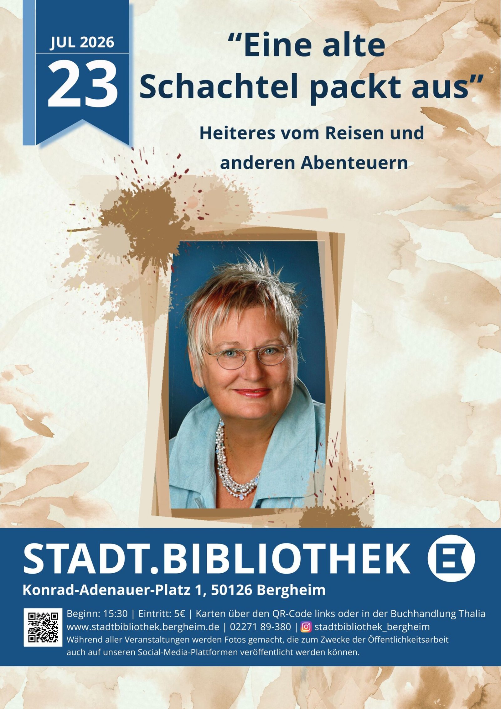 23. Juli 2026: „Eine alte Schachtel packt aus“ von Christa Wolf